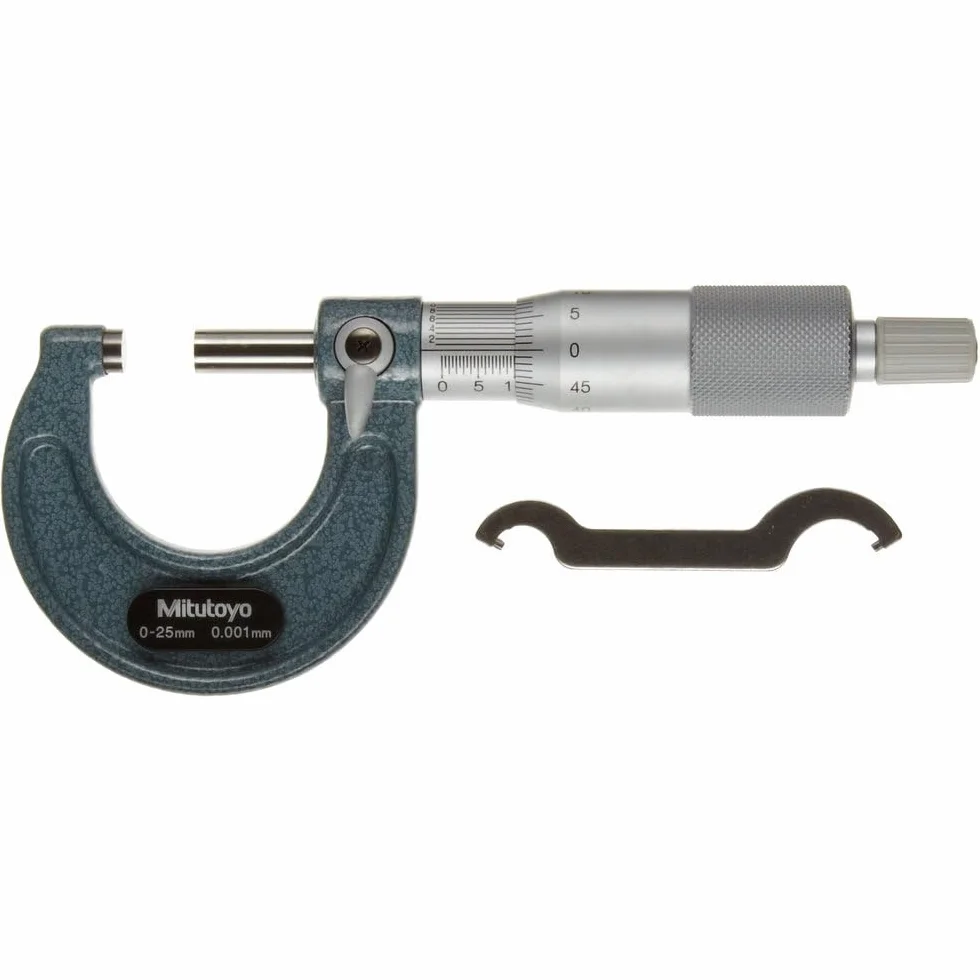 Mitutoyo MIT103-129 Micrometro 0,001 mm 0-25 mm