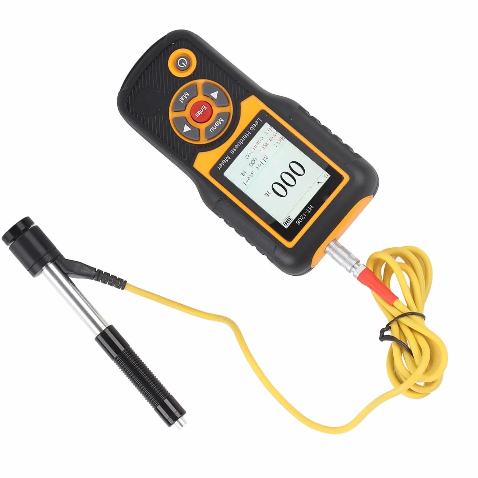 Kit Tester di Durezza Portatile Leeb Palmare Digitale 170-960 HLD per Metalli Acciaio Ferro
