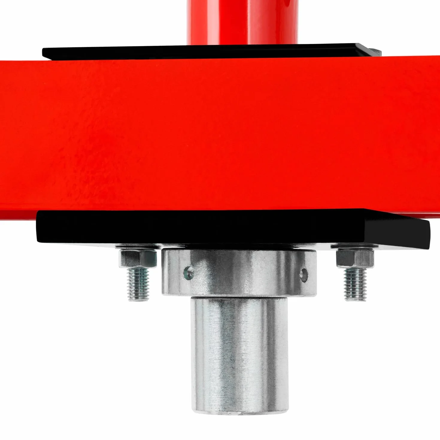 EBERTH Pressa idraulica da officina 10T con manometro, altezza lavoro 375 mm, larghezza 350 mm