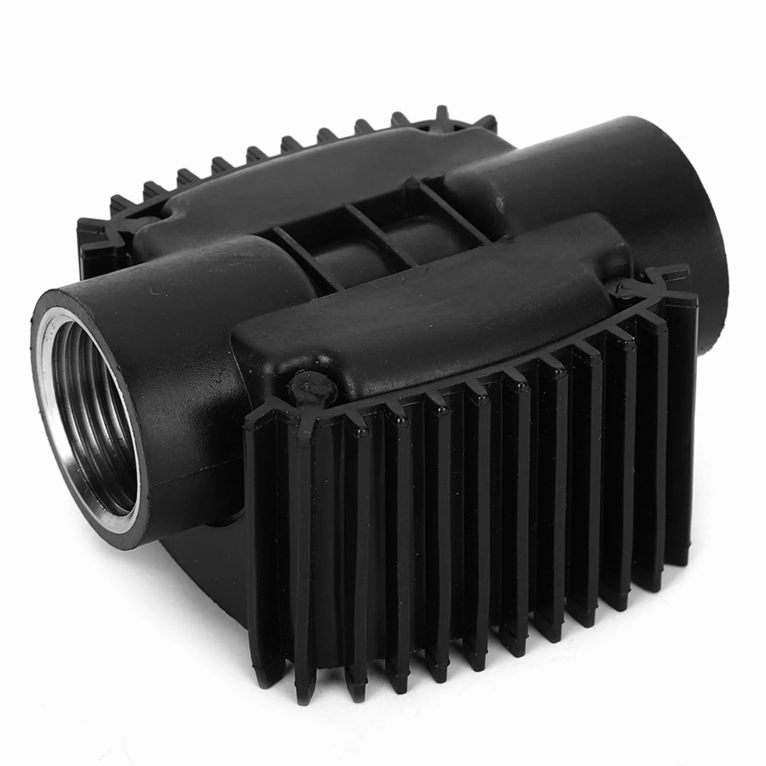 Flussometro Ad Alta Precisione 5-120 L/min 1 Pollice Filettatura Interna Misuratore di Portata con Display Digitale per Acqua Olio Fluidi