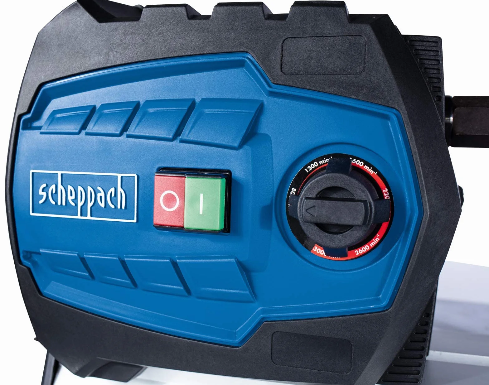 Scheppach DM600VARIO Tornio tornio | 550 W potenza | velocità continua – velocità variabile di 800 – 3000 giri | pezzo massimo 60 x 25 cm con disco