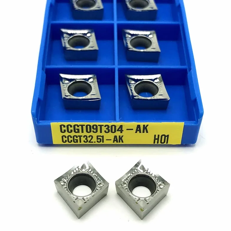 CCGT09T308 AK H01 Inserto in alluminio per tornitura interna CNC
