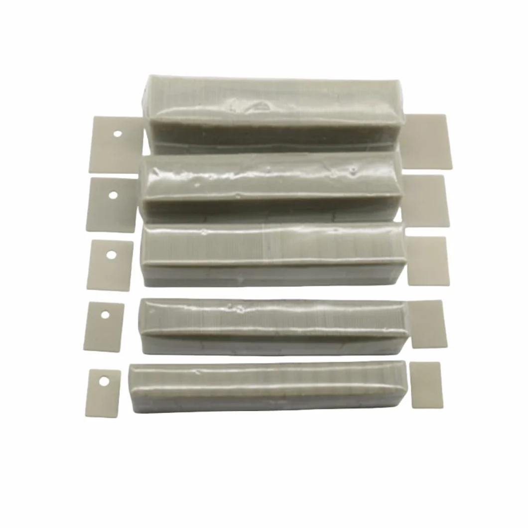 Foglio ceramico di nitruro di alluminio ALN - Conduttività termica ultra elevata 170 W for applicazioni di tubi MOS ad alta potenza(14 * 20 * 1.0mmWith Hole 100pcs)