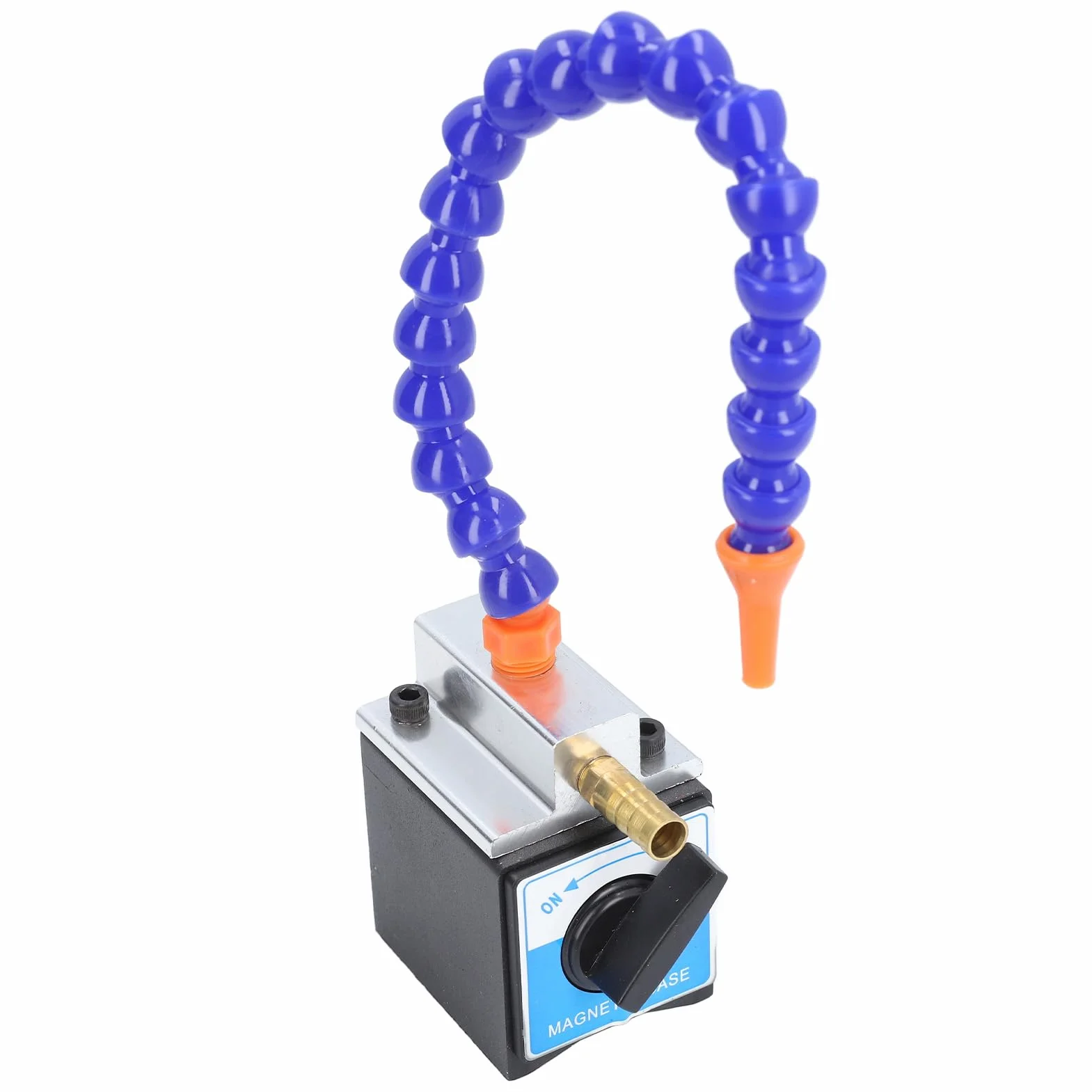 Tubo Flessibile per Refrigerante con Base Magnetica 1/4 Pollice Ingresso 1/2 Pollice Uscita