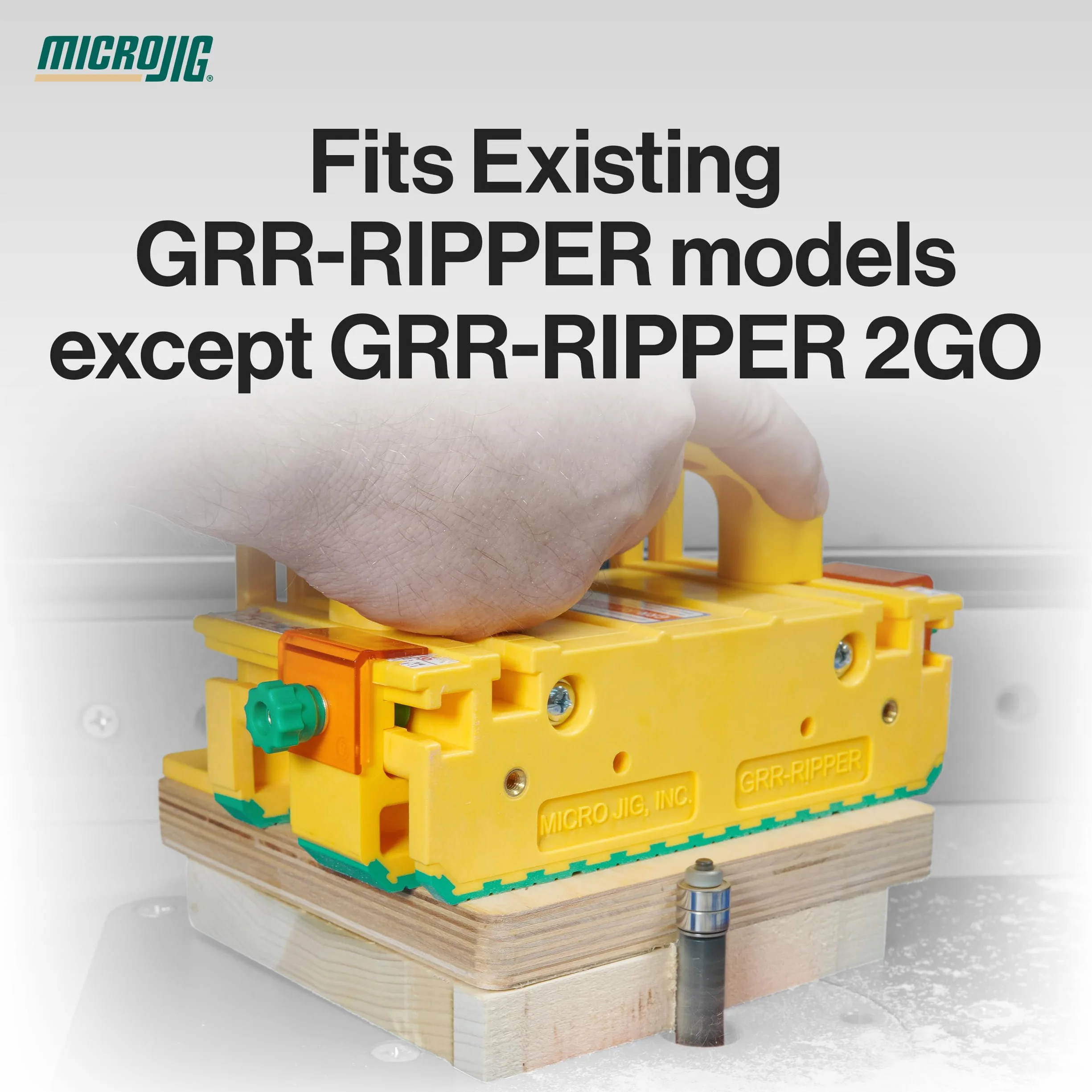 Micro Jig GRR-Ripper Yellow 3-Piece Replacement Leg Set