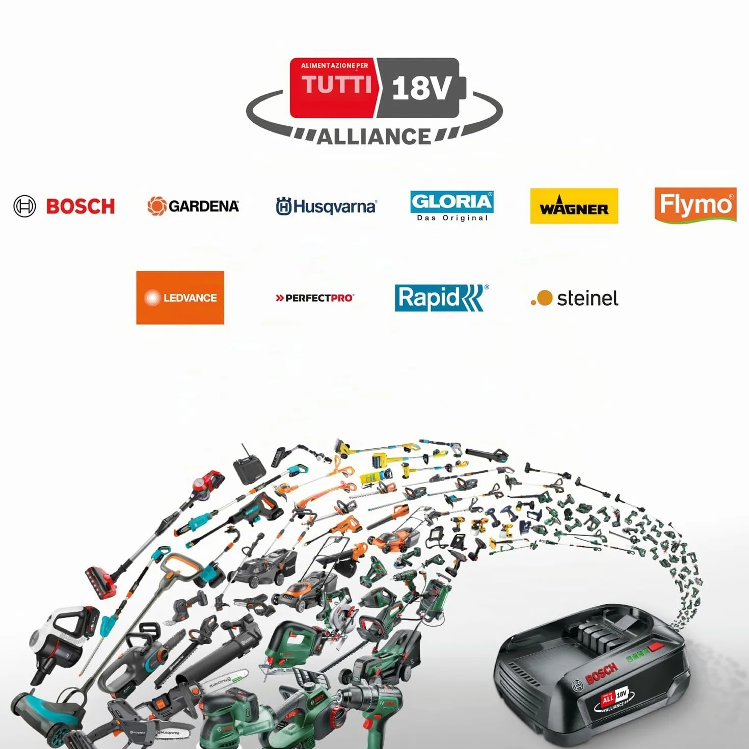 Bosch Rifilatore/fresatrice a immersione batteria 2in1 Set combinato di rifilatore AdvancedTrimRouter 18V-8 (incluse 2 basi di fresatura + accessori; sistema a 18 V; motore brushless; in SystemBox M