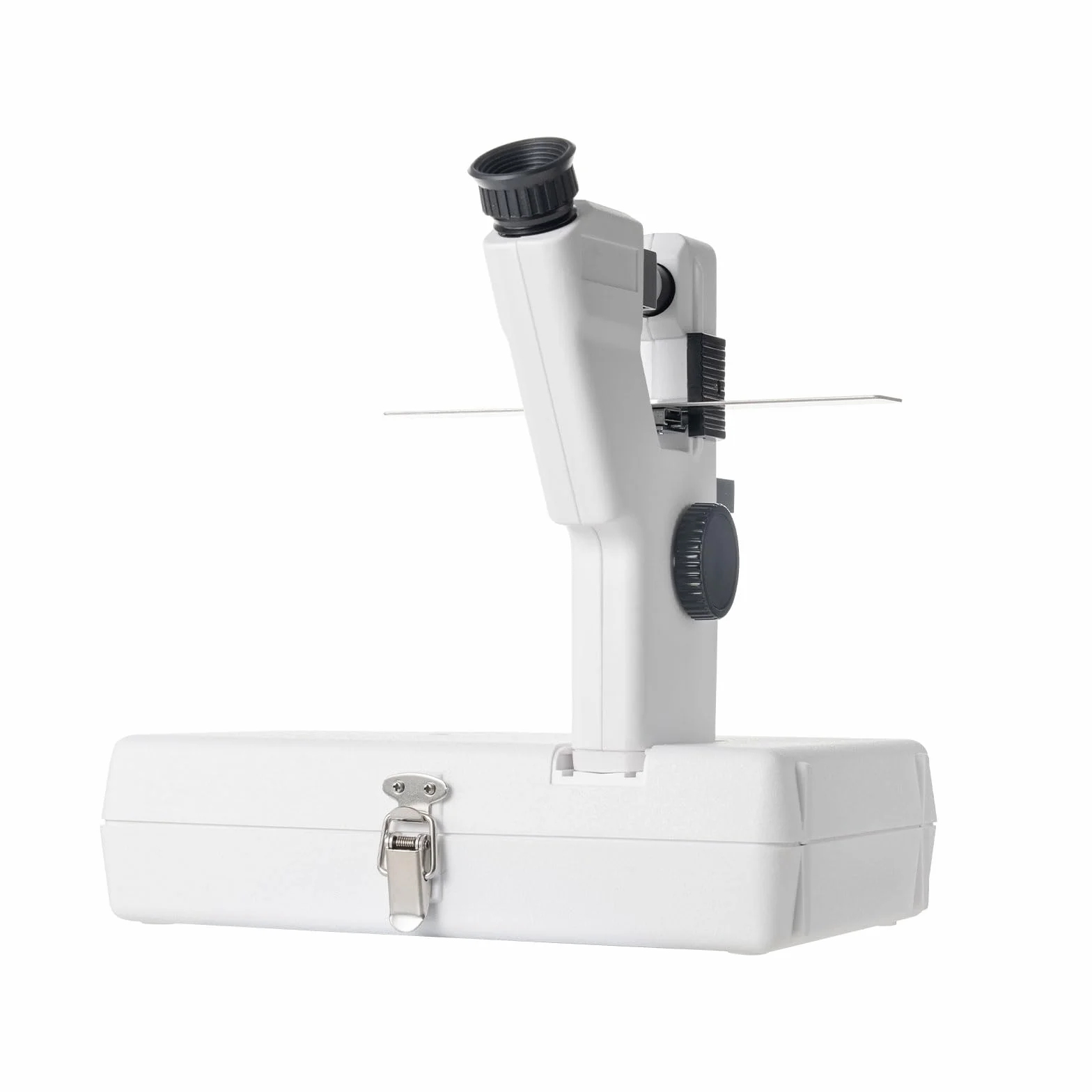 Machinemanual Lensometer CP-1B Lensmeter manuale portatile Strumento ottico Focimetro Optometria Macchina di prova dell'obiettivo DC/AC Powered