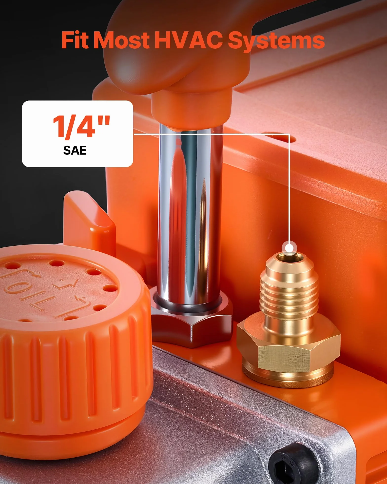VEVOR Kit Pompa per Vuoto Manometro da 3,5 CFM 99 L/min, Pompa per Vuoto a Palette Rotanti Monostadio per Aria Condizionata con Borsa per Trasporto, Compatibile con R134a, R22, R410a, R1234YF, R32