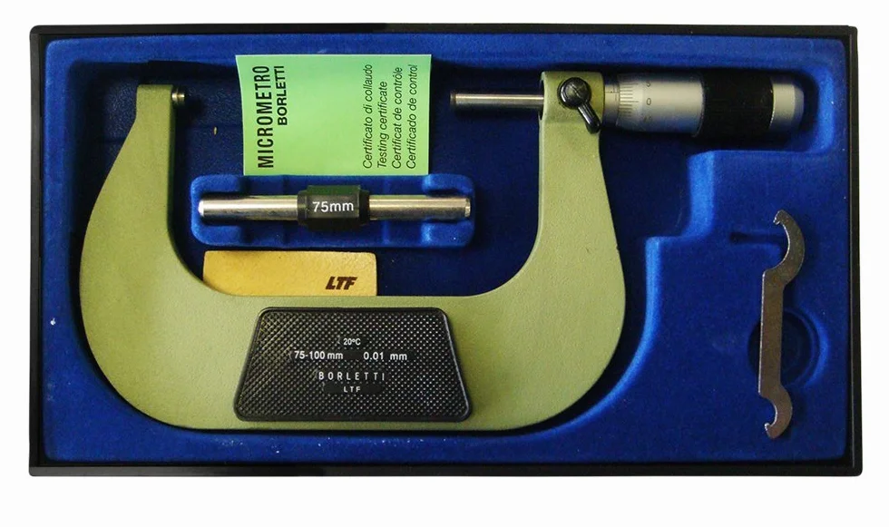 MELN/4W Micrometro centesimale per Esterni 75-100 mm