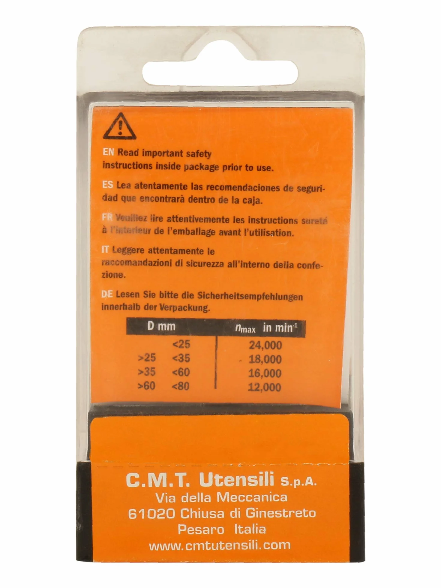 CMT - 946.325.11 - FRESA PROFILATA C/CUSC. HM S=8 R=3.6/4.8