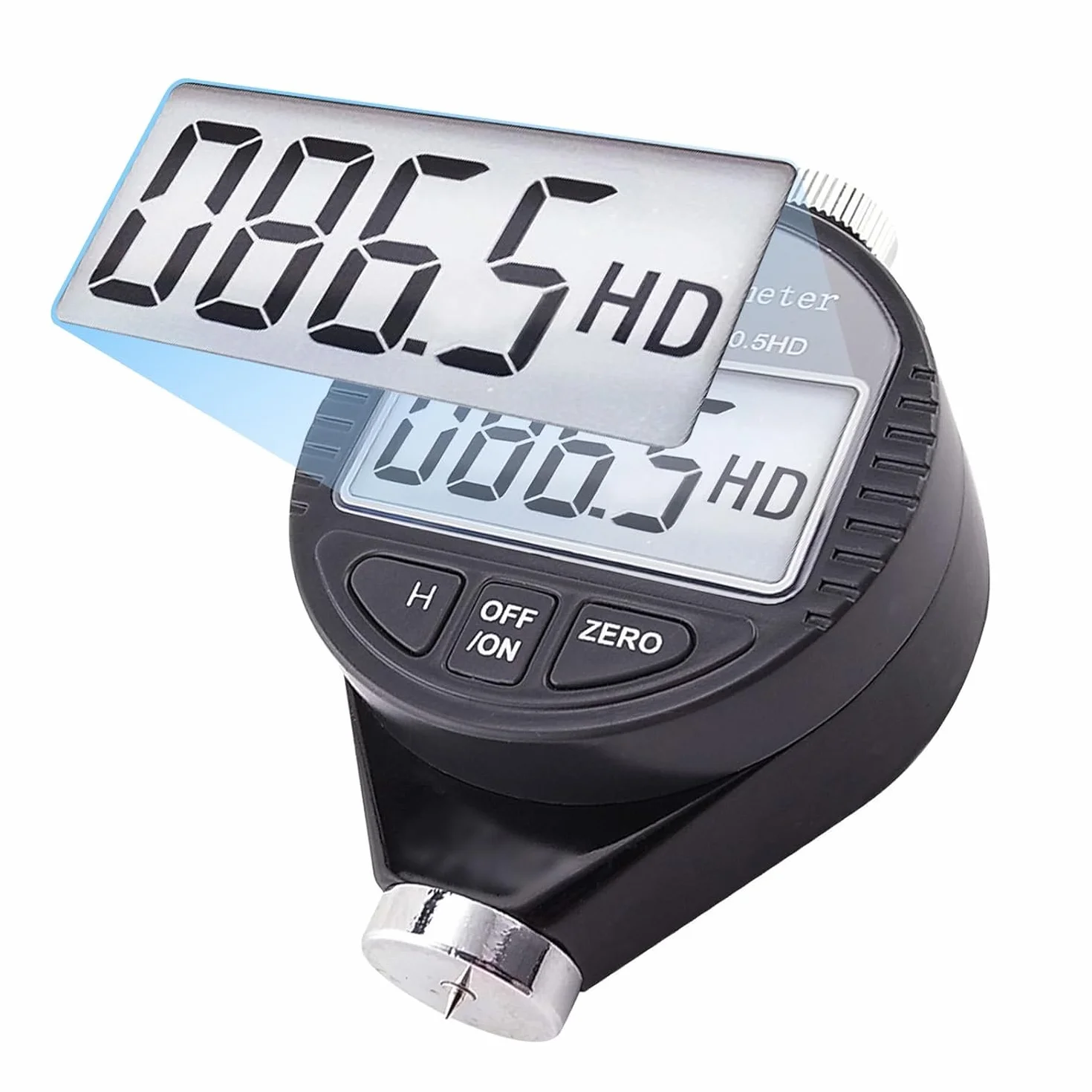 Digital 100HD A Durometro Shore Tester durezza gomma Display LCD misuratore