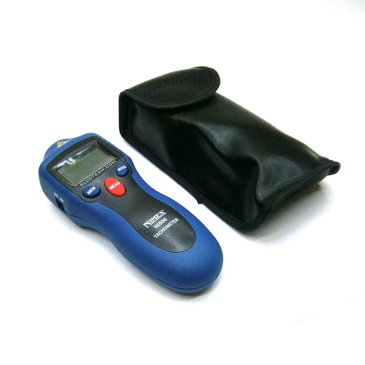 Contagiri Tachimetro Ottico Laser Digitale Nimex NI606 senza contatto - Non Contact Digital LCD Tachometer