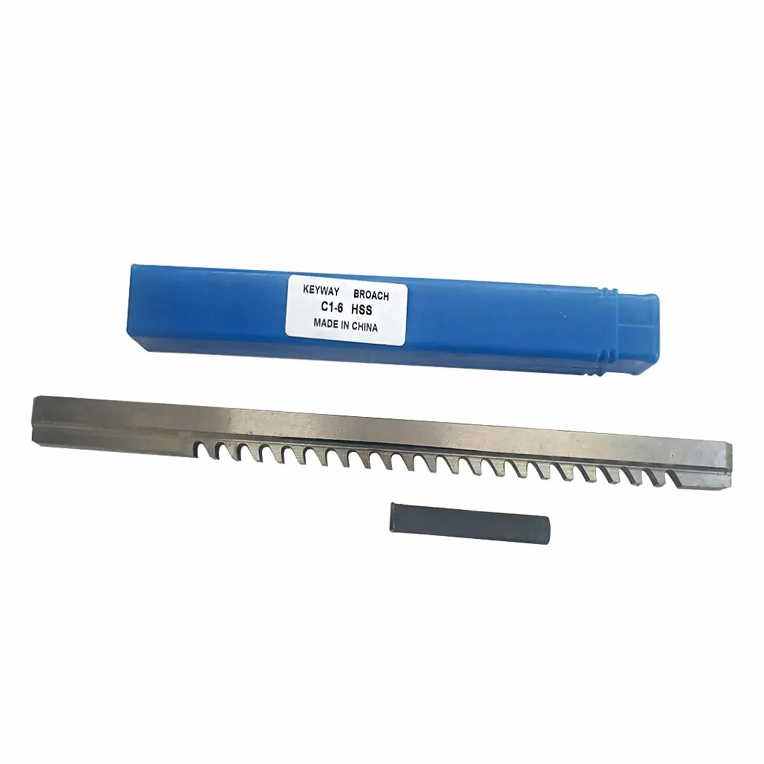 Broccia per chiavetta a spinta HSS 6 mm C1, utensile da taglio per fresatrici CNC, lavorazione dei metalli