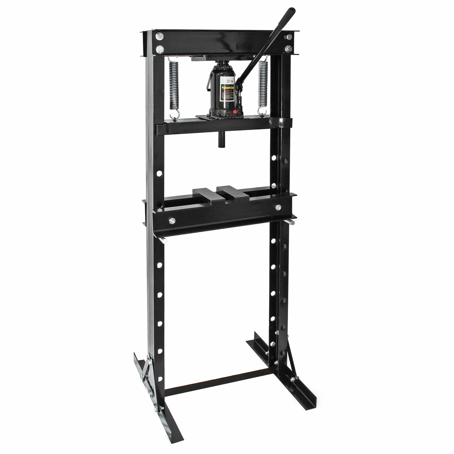 XPOtool Pressa idraulica 20t Black Edition Pressa a telaio per cuscinetti