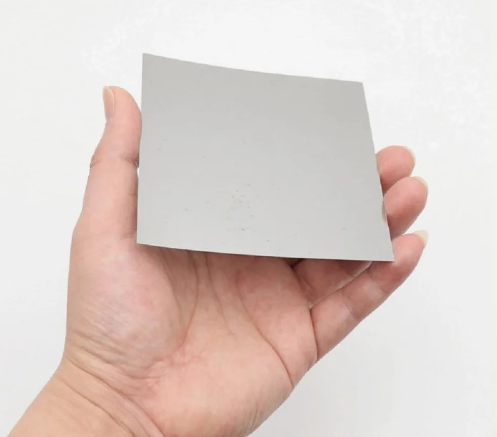 1PCS Lunghezza E Larghezza 100X100MM Spessore 0.05-1.0MM Alta Purezza Fiocco Di Tungsteno Metallo Foglio Di Tungsteno Per La Ricerca Scientifica E L'esperimento W>=99,99% (Quadrato,0.05MM)