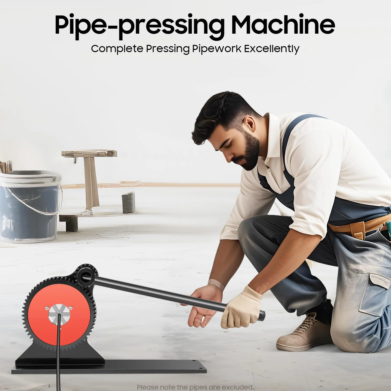 Pressa per tubi idraulico manuale 6 ganasce 6-32 mm strumenti di piegatura
