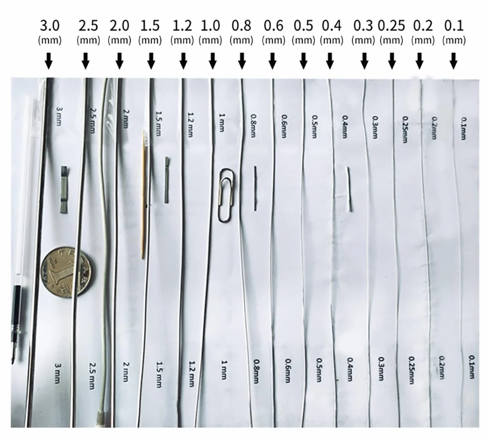 100 Metri di Filo Morbido 0.09/0.1/0.2/0.3/0.4/0.5/0.6/0.07/0.8/1mm 316 Filo di Acciaio Inossidabile Linea Cavo antiruggine Fatto a Mano Fai da Te(0.6mm)