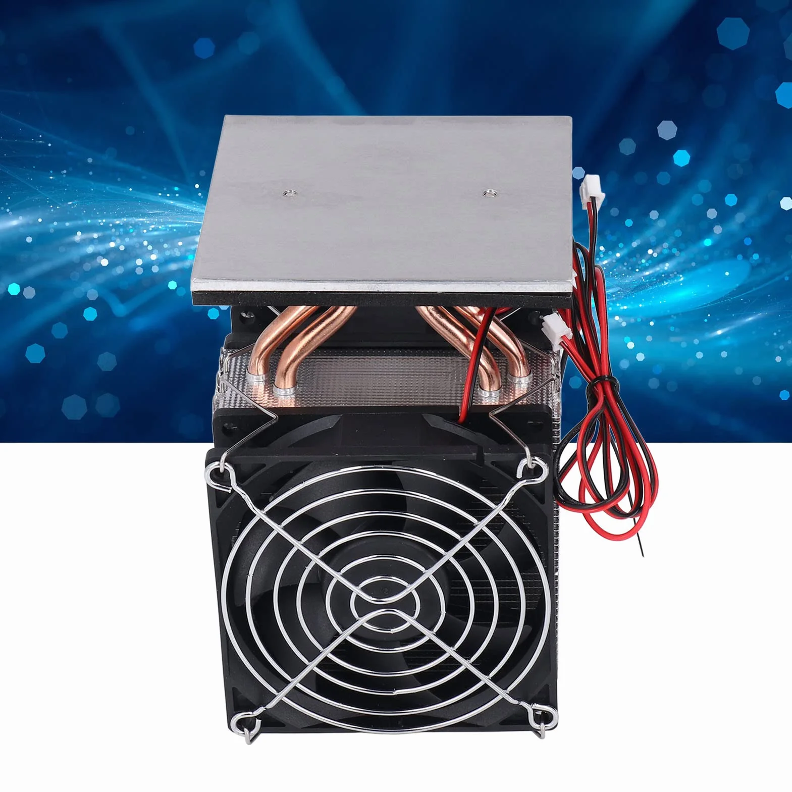 Sistema di Refrigerazione a Semiconduttore 12V 120W con Tubi in Ottone per Raffreddamento