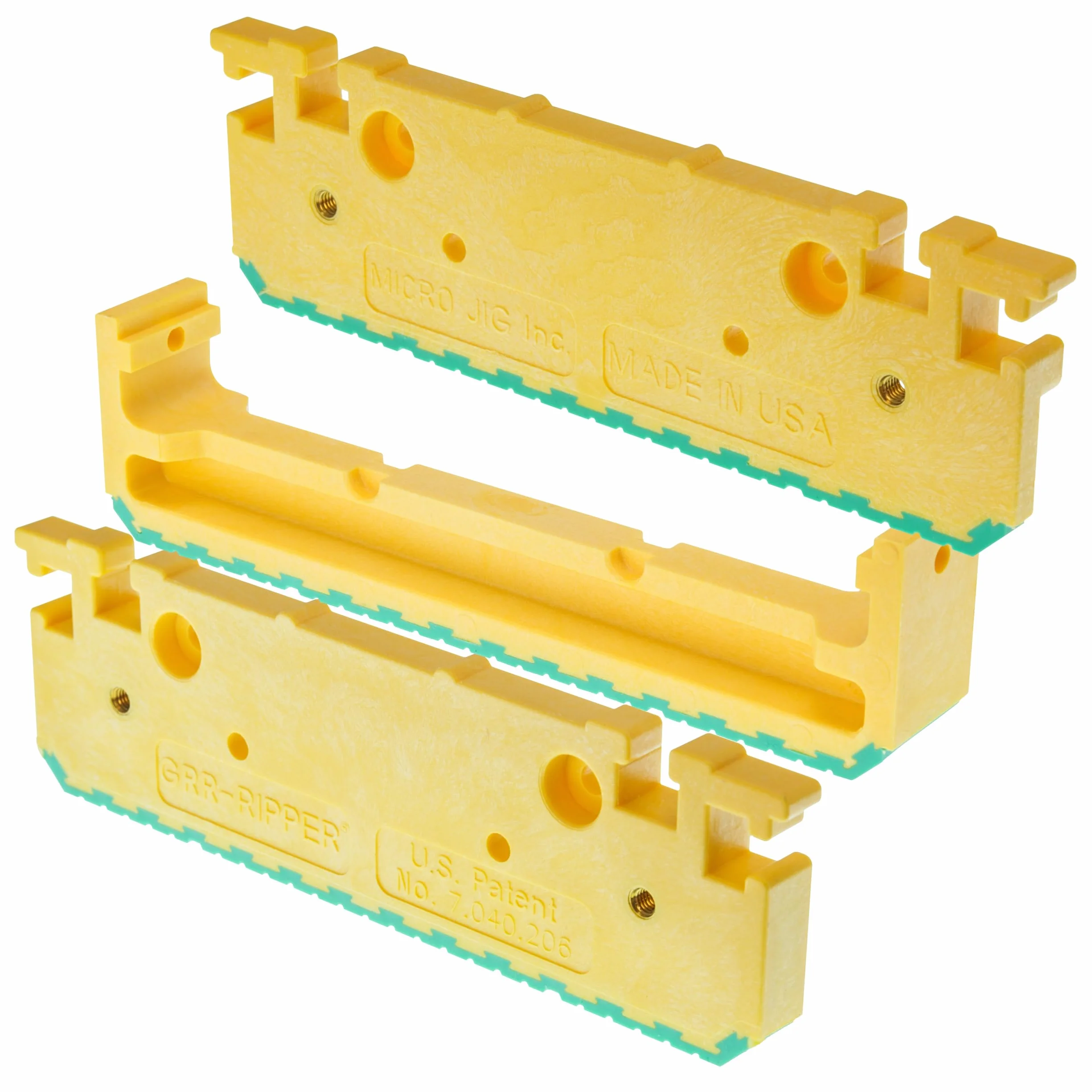 Micro Jig GRR-Ripper Yellow 3-Piece Replacement Leg Set