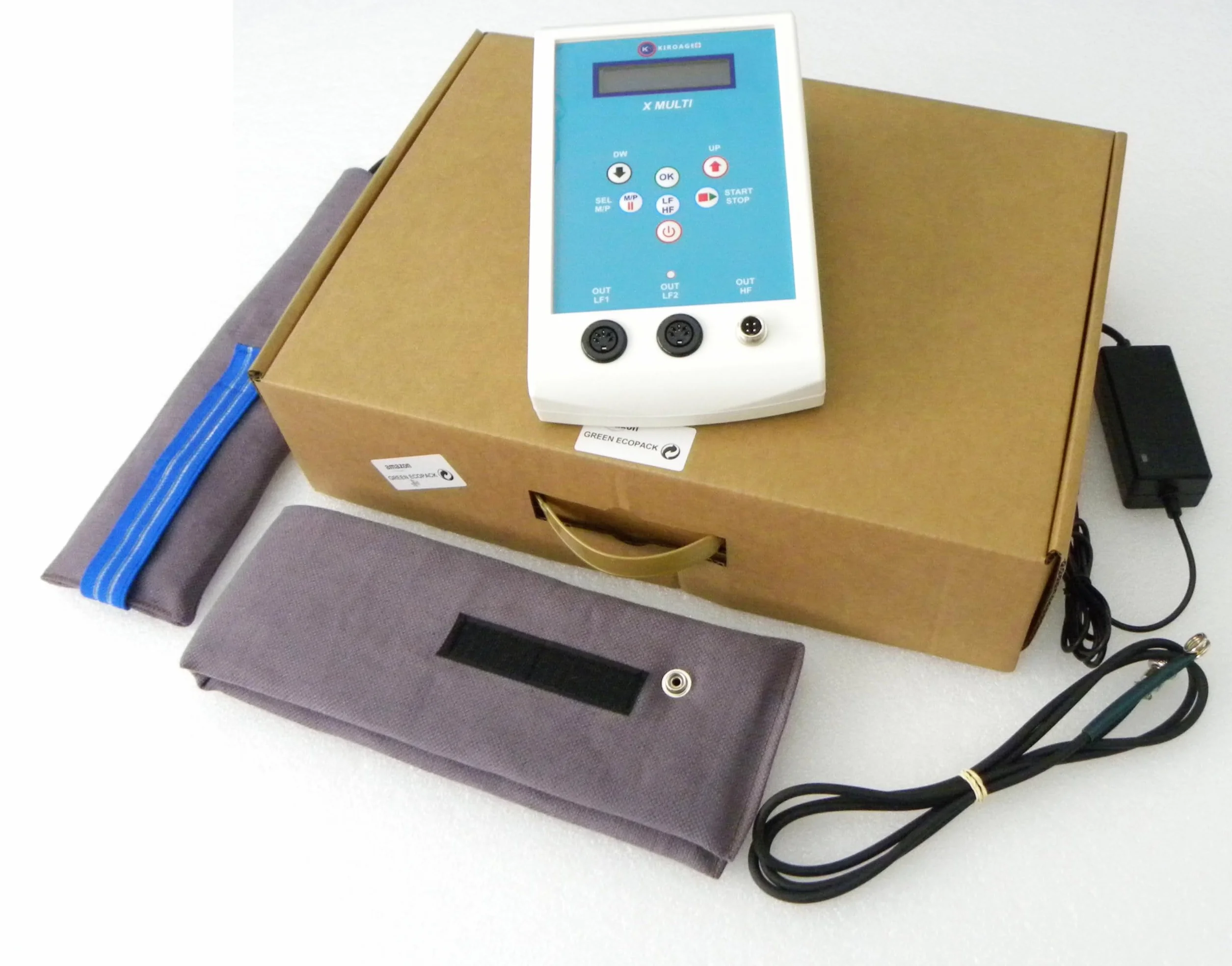 MagnetoTer. CEMP Alta-Bassa Frequenza set doppia fascia 1HF+1BF cod.0109-1 (come in foto)