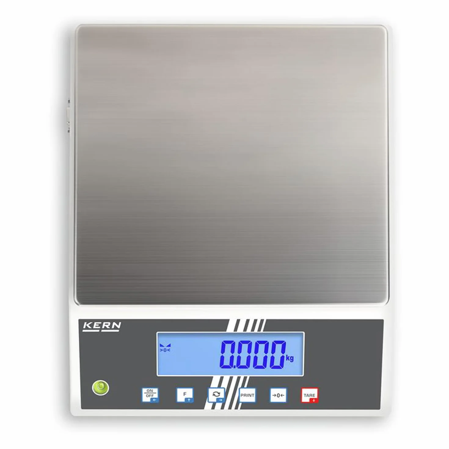 Bench scale with second display on the backside [Kern FCB 12K1] , Weighing Range [Max]: 12 kg, Readout [d]: 1 g