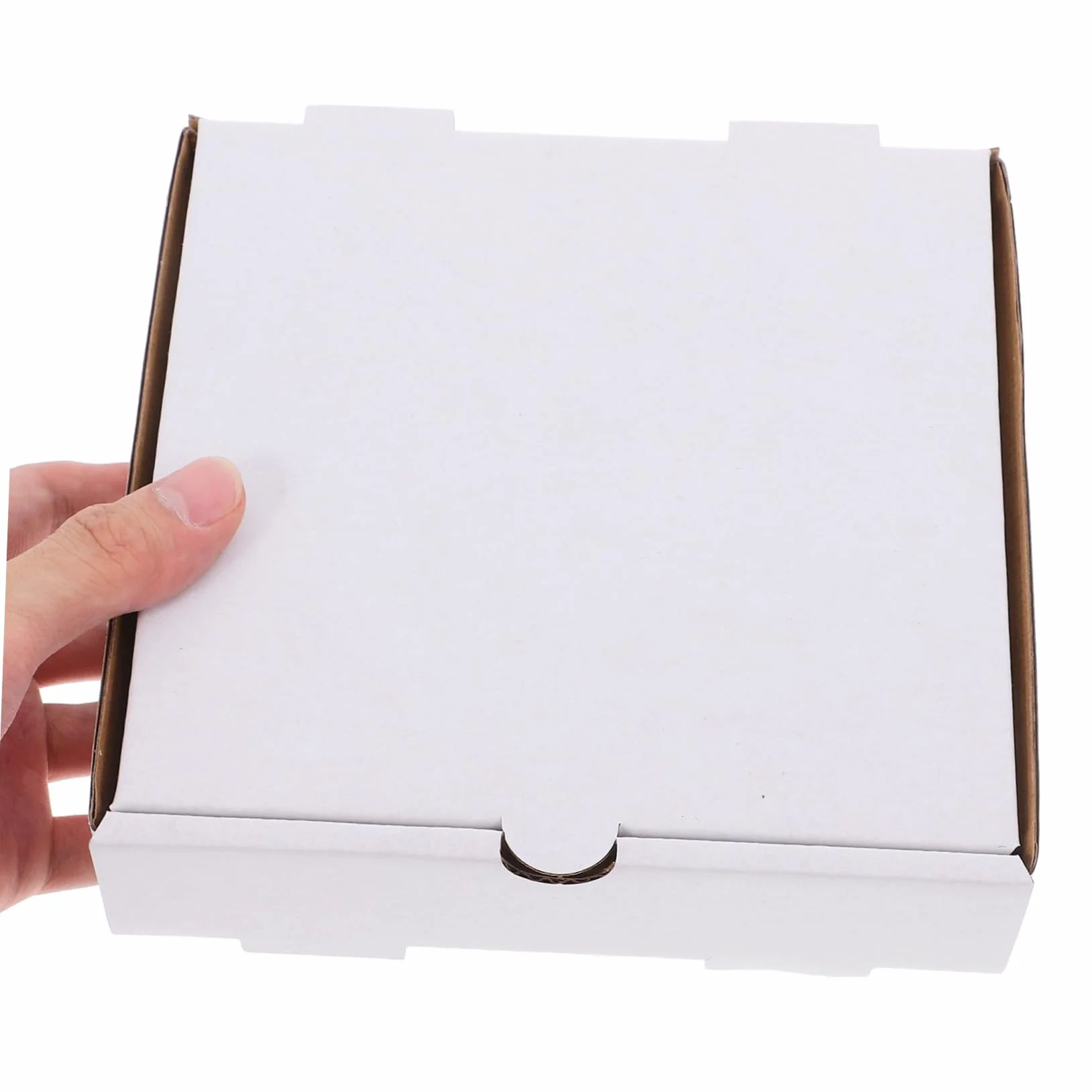 Gatuida Kraft Bianca Pizza Carta Riciclabile 30 Pezzi Imballaggi Asporto Cibo