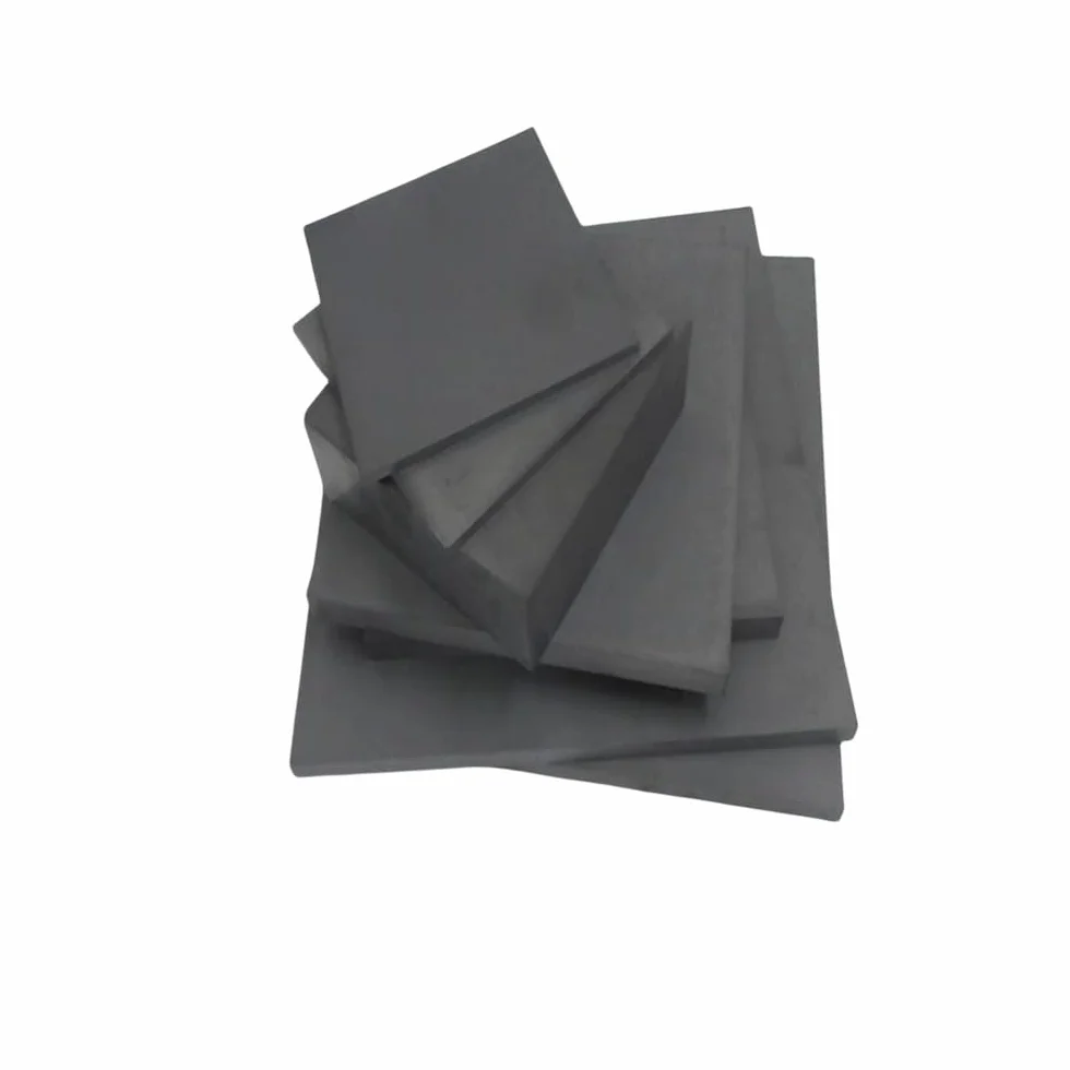 Foglio ceramico in carburo di silicio - Piastra antiusura antiproiettile sinterizzata senza pressione, 1 pezzo(10x10x4mm)