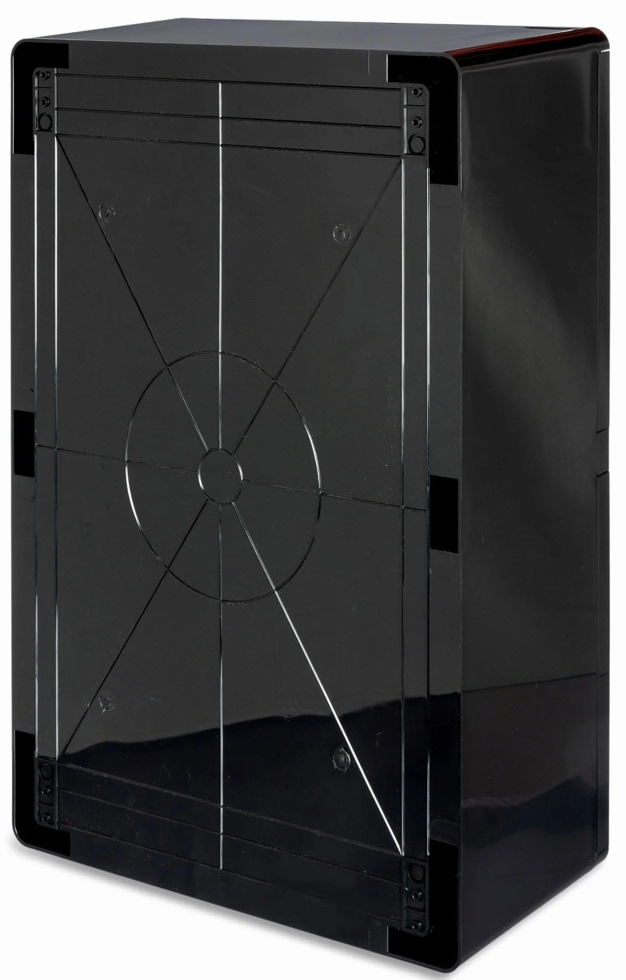 BOXEXPERT Custodia in plastica ABS, IP65, custodia a parete, custodia vuota, 600x400x200 mm, nero, custodia serie Fleet