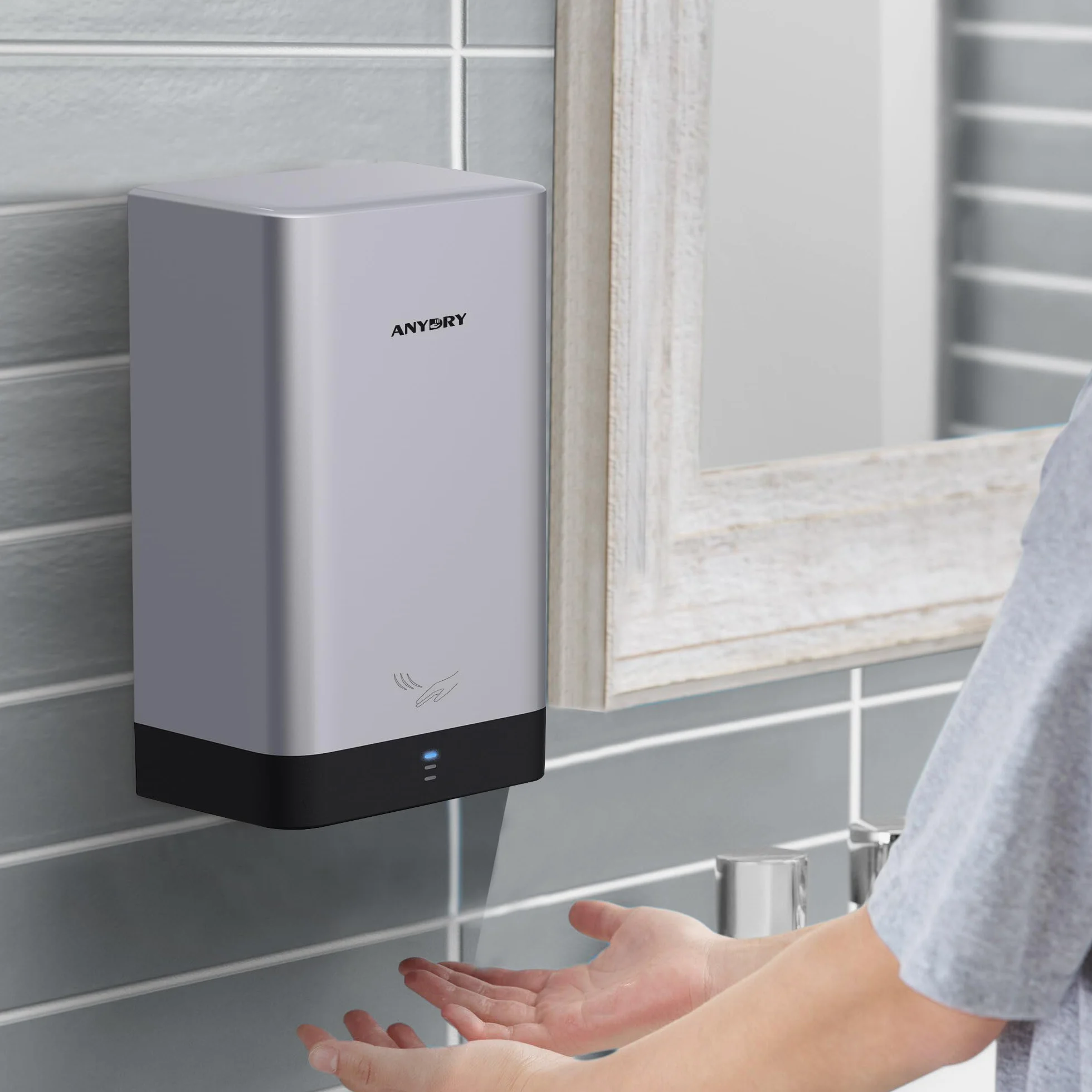 Anydry AD2822 Asciugamani ad Alta Velocità Elettrico Automatico Commerciale Domestico