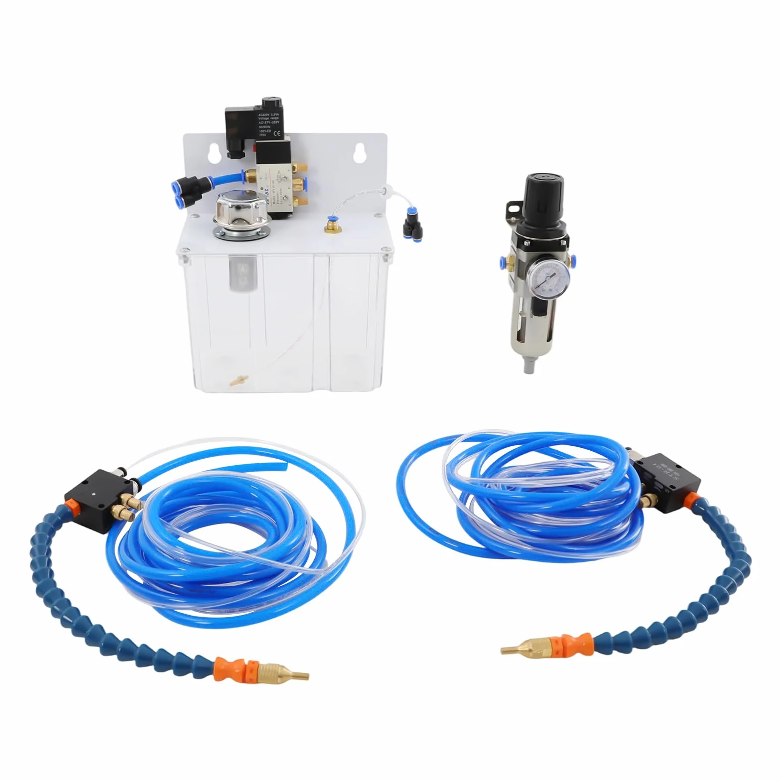 Sistema di lubrificazione a spruzzo per nebbia 220 V 3 l serbatoio per taglio metallo tornio CNC