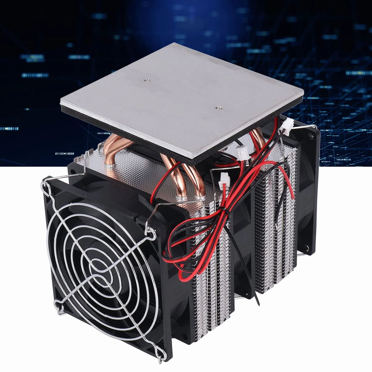 Sistema di Refrigerazione a Semiconduttore 12V 120W con Tubi in Ottone per Raffreddamento