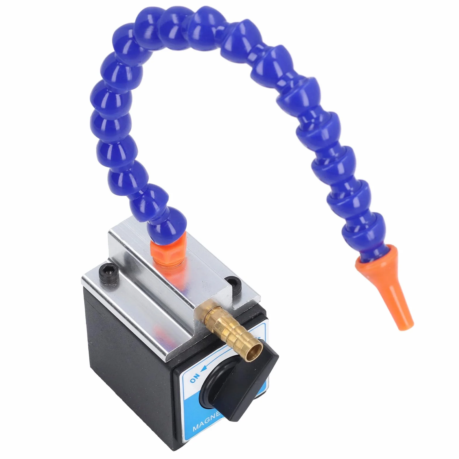 Tubo Flessibile per Refrigerante con Base Magnetica 1/4 Pollice Ingresso 1/2 Pollice Uscita
