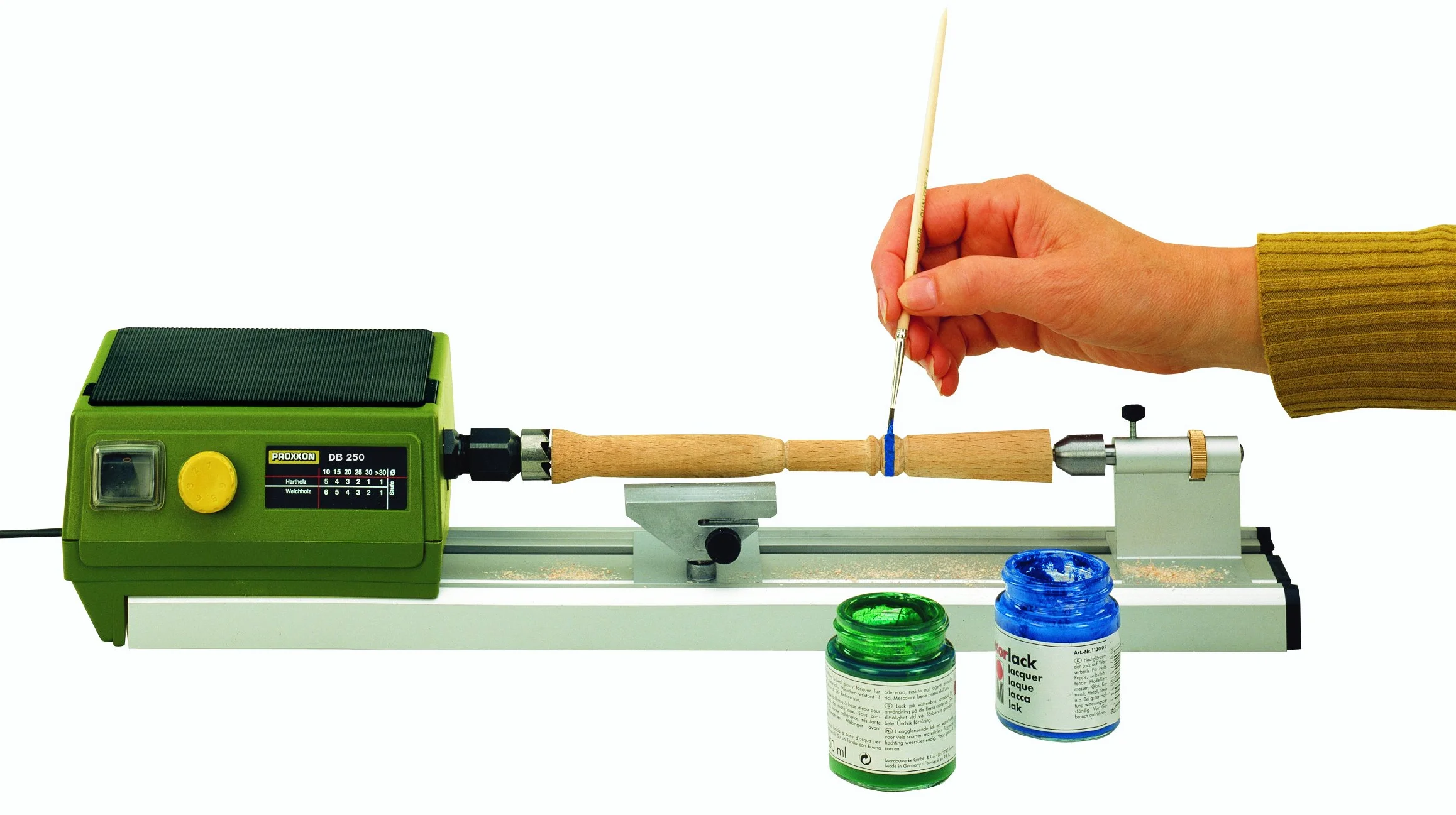 PROXXON 27020, Torni (5000 RPM), Verde