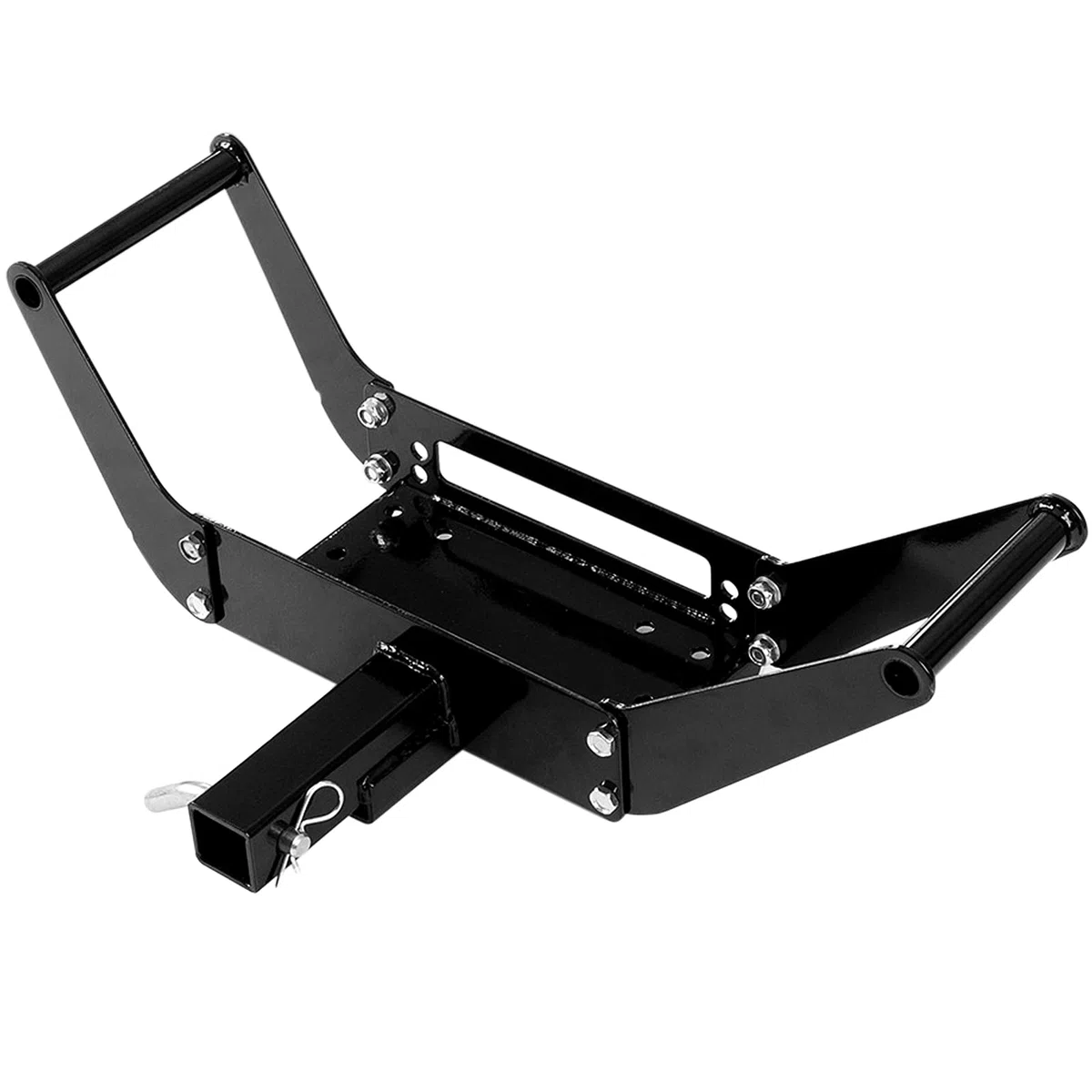 WINCHMAX. Piastra di montaggio per verricello mobile per argani da 17.000 lb - 20.000 lb. Accoppiamento ricevitore da 2 pollici.