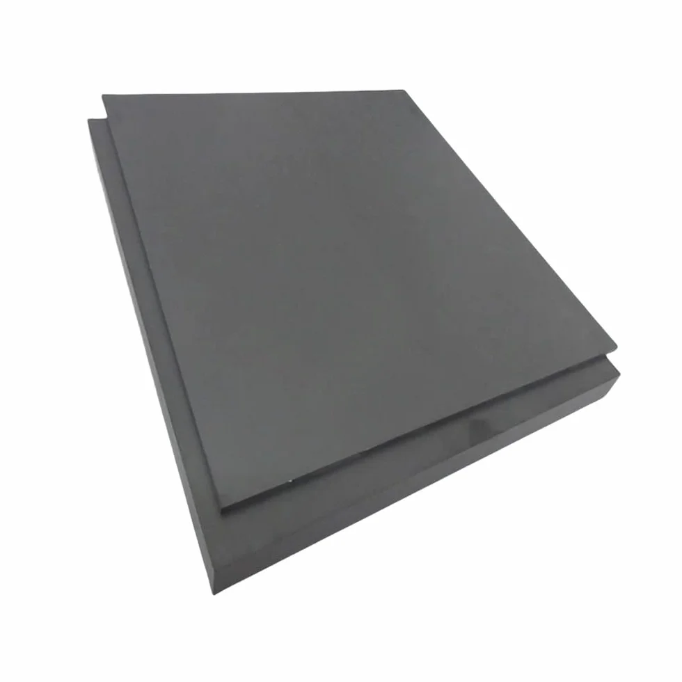 Foglio ceramico in carburo di silicio - Piastra antiusura antiproiettile sinterizzata senza pressione, 1 pezzo(10x10x4mm)