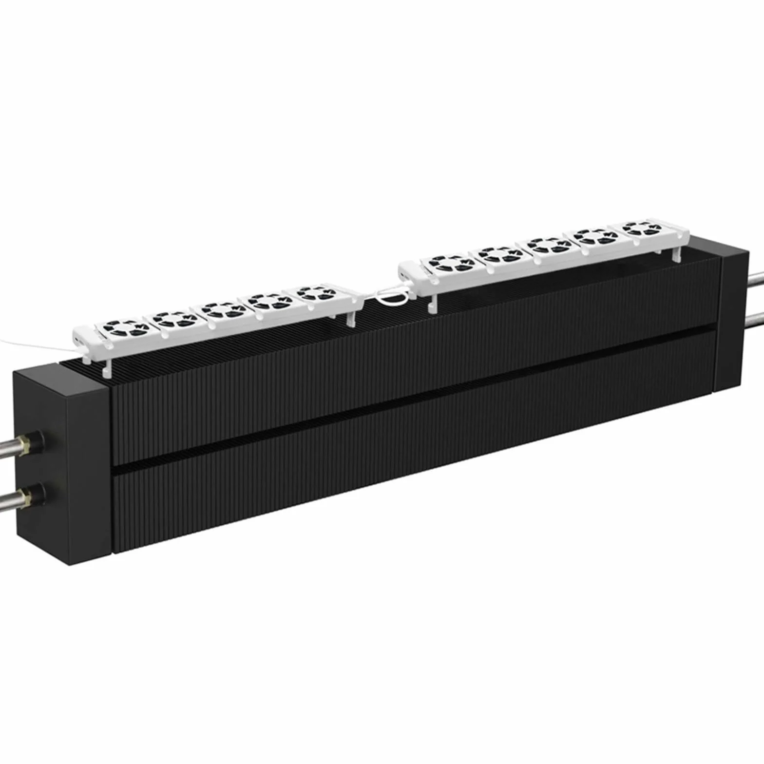 Ventole Per Termosifoni, Radiatore Termosifone Intelligente Ventilatore Per Con 5 Ventole Migliorate, Amplificatore Per Radiatori L'efficienza Del Riscaldamento E Risparmiare Energia(MONO-SET)