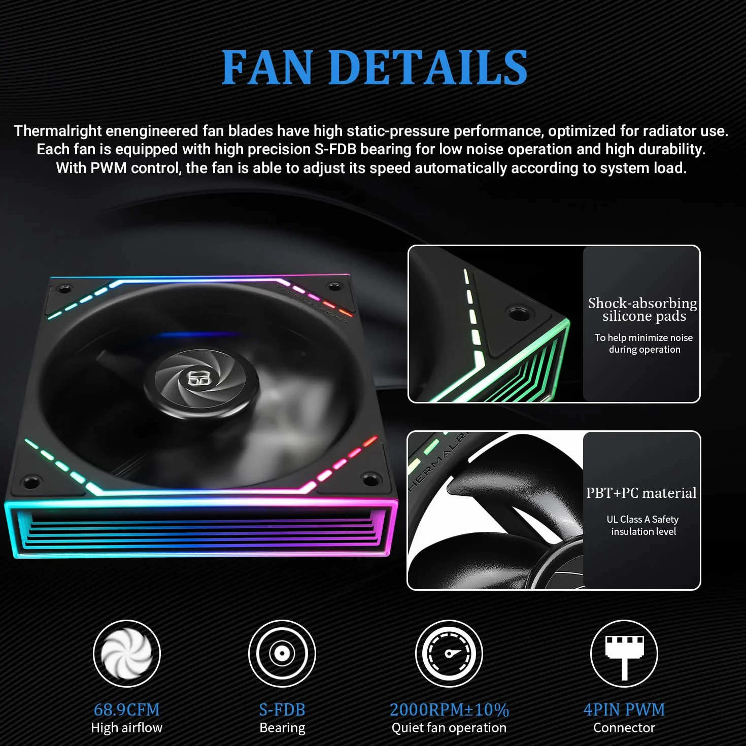 TR -Frozen Infinity 360 BLACK CPU Cooler, Triple PWM Ventole con 2000RPM, AIO Cooler per AM4/AM5 & Intel LGA1150/1151/1200/2011/1700/1851, Infinity Mirror PC