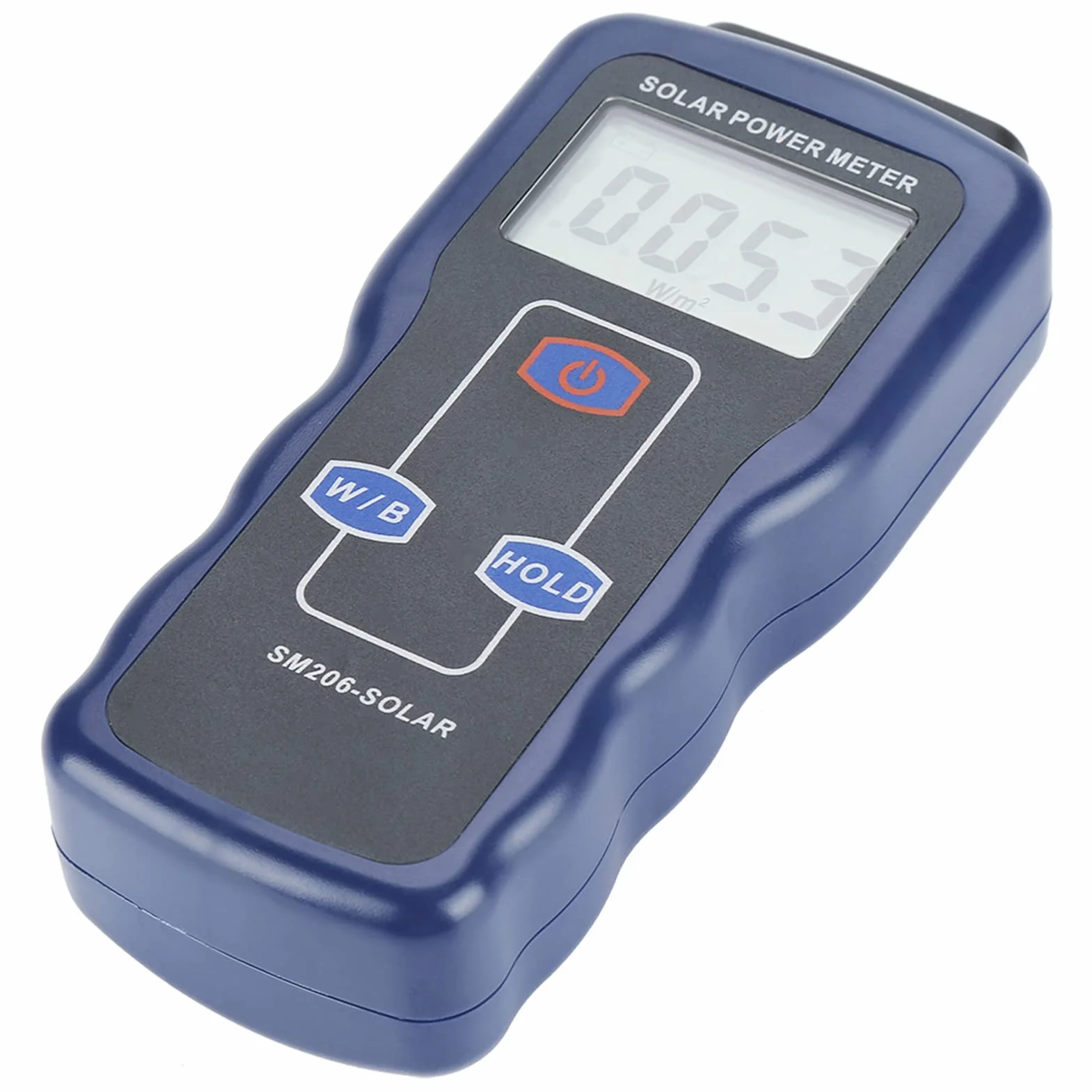 SM206 Digital Solar Power Irradiance Meter Sun Light Radiation Tester