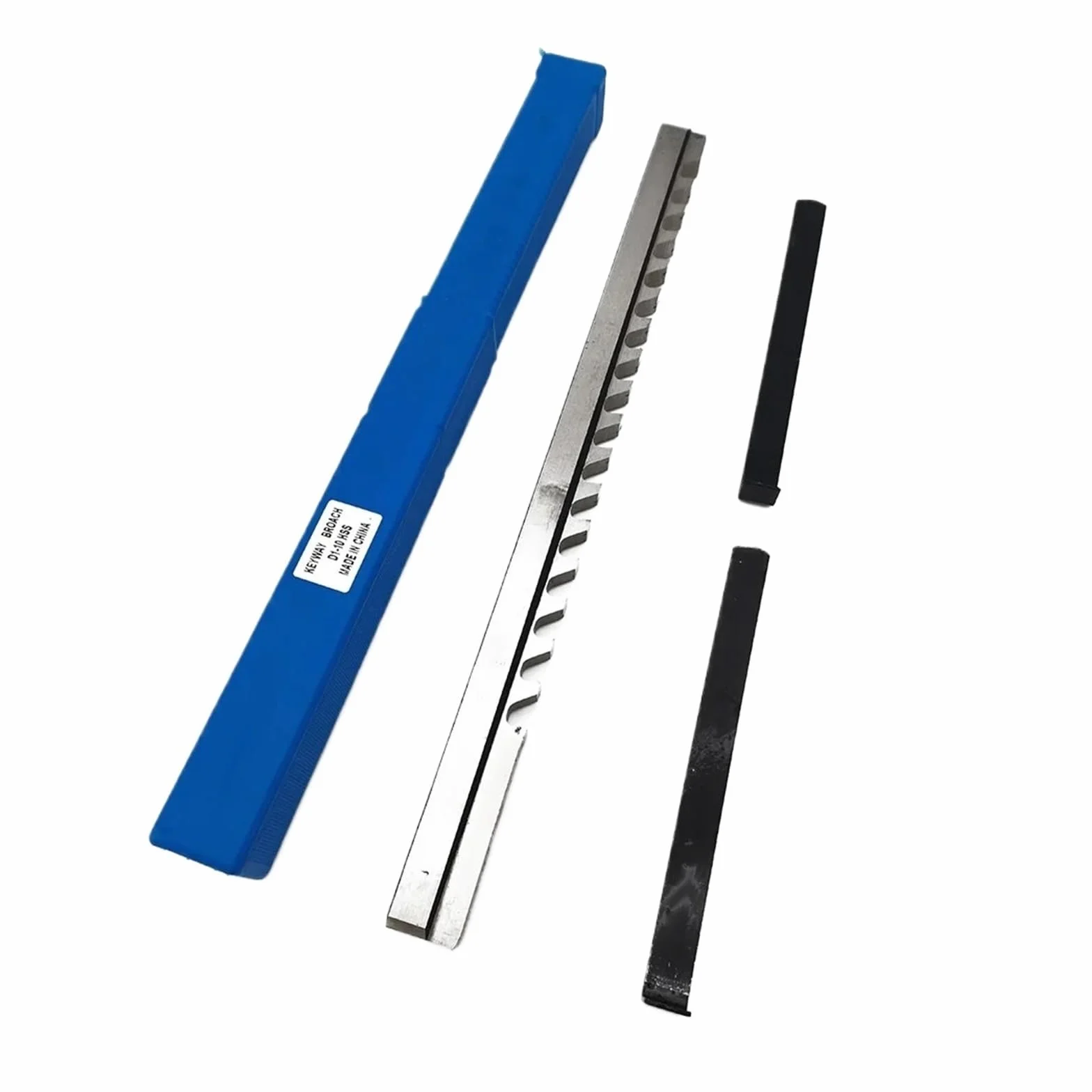Set di brocce HSS 10 mm per scanalature di taglio metriche per brocciatura a chiavetta
