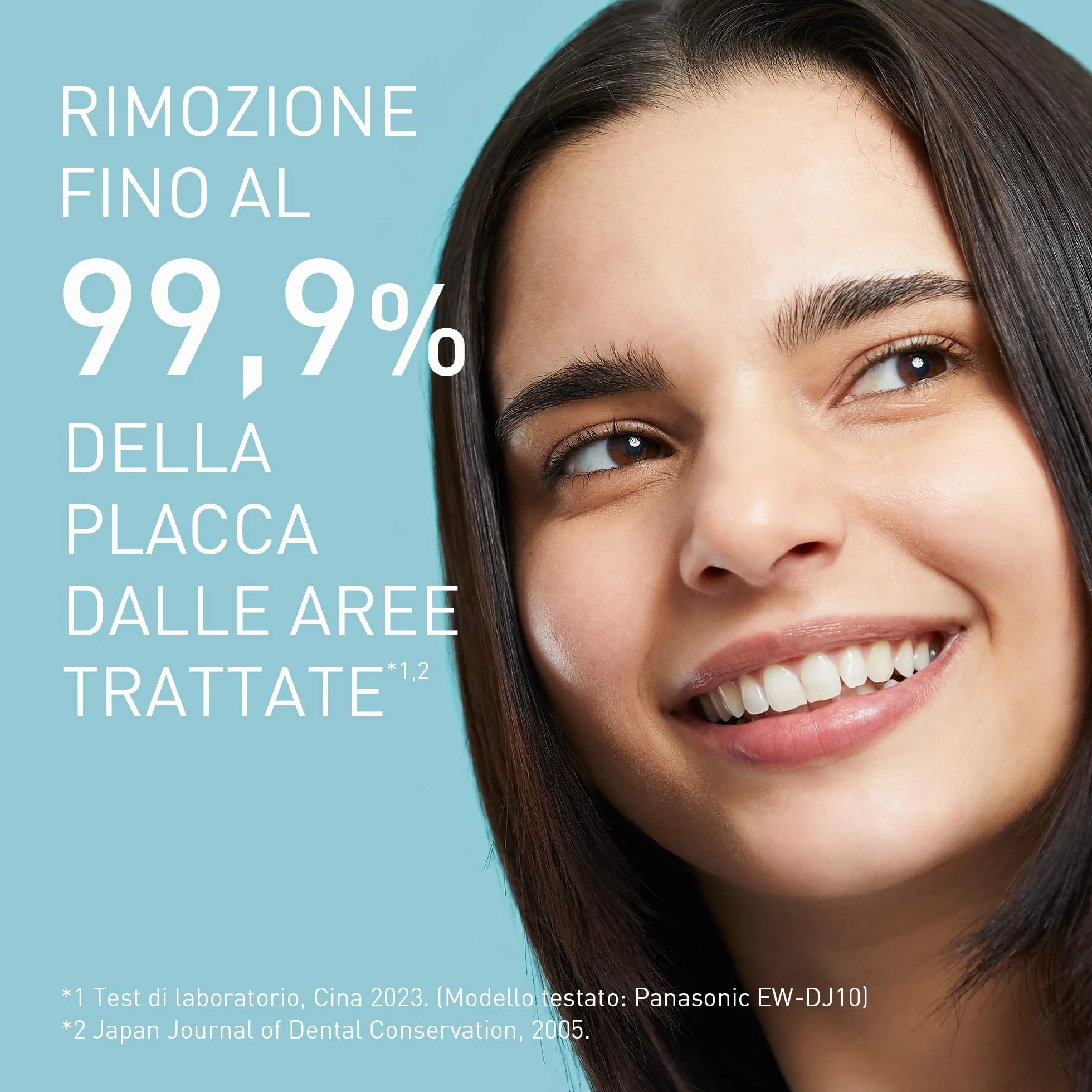 Panasonic Serie 300 Irrigatore Orale EW-DJ26-V303, Idropulsore dentale, 200ml, IPX7, 2 Ugelli Standard, 5 Impostazioni di Pressione, Accessorio da Viaggio, Viola