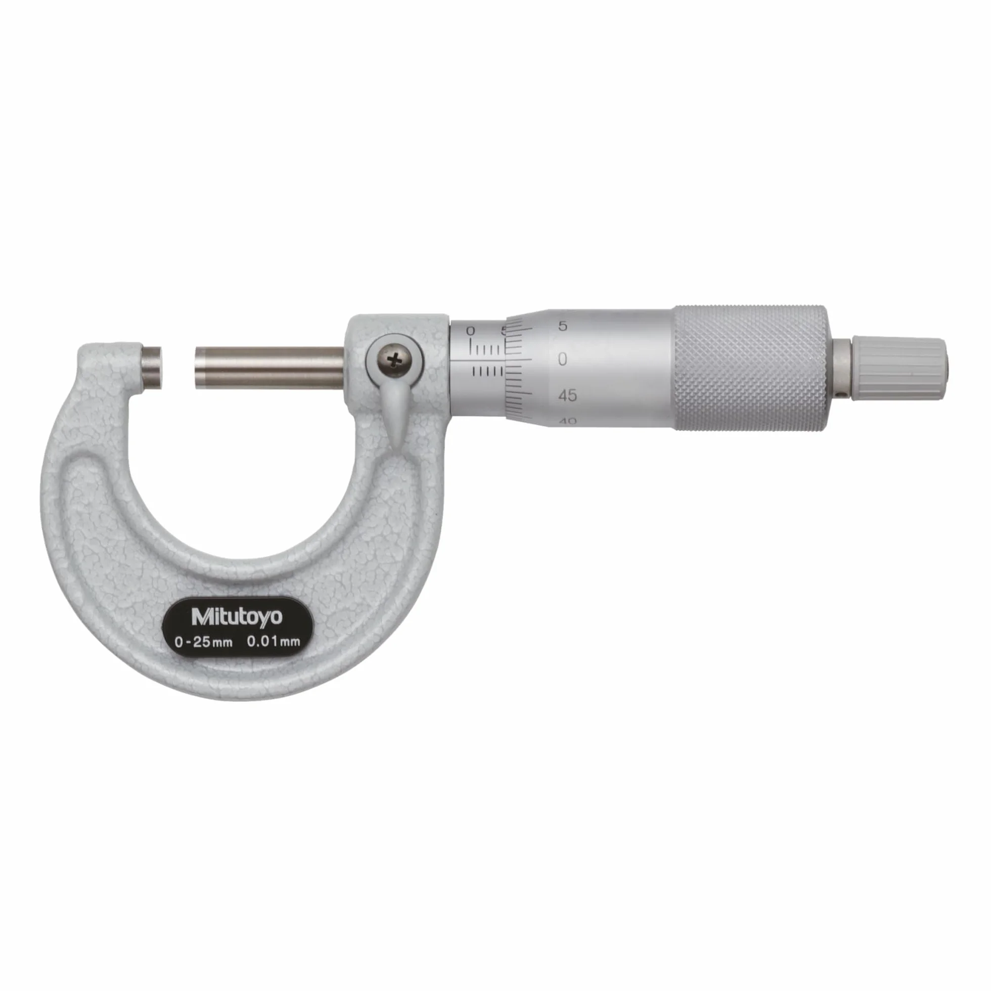 Mitutoyo 103-137 Micrometro M110-25 0-25 mm 0,01 mm carburo custodia