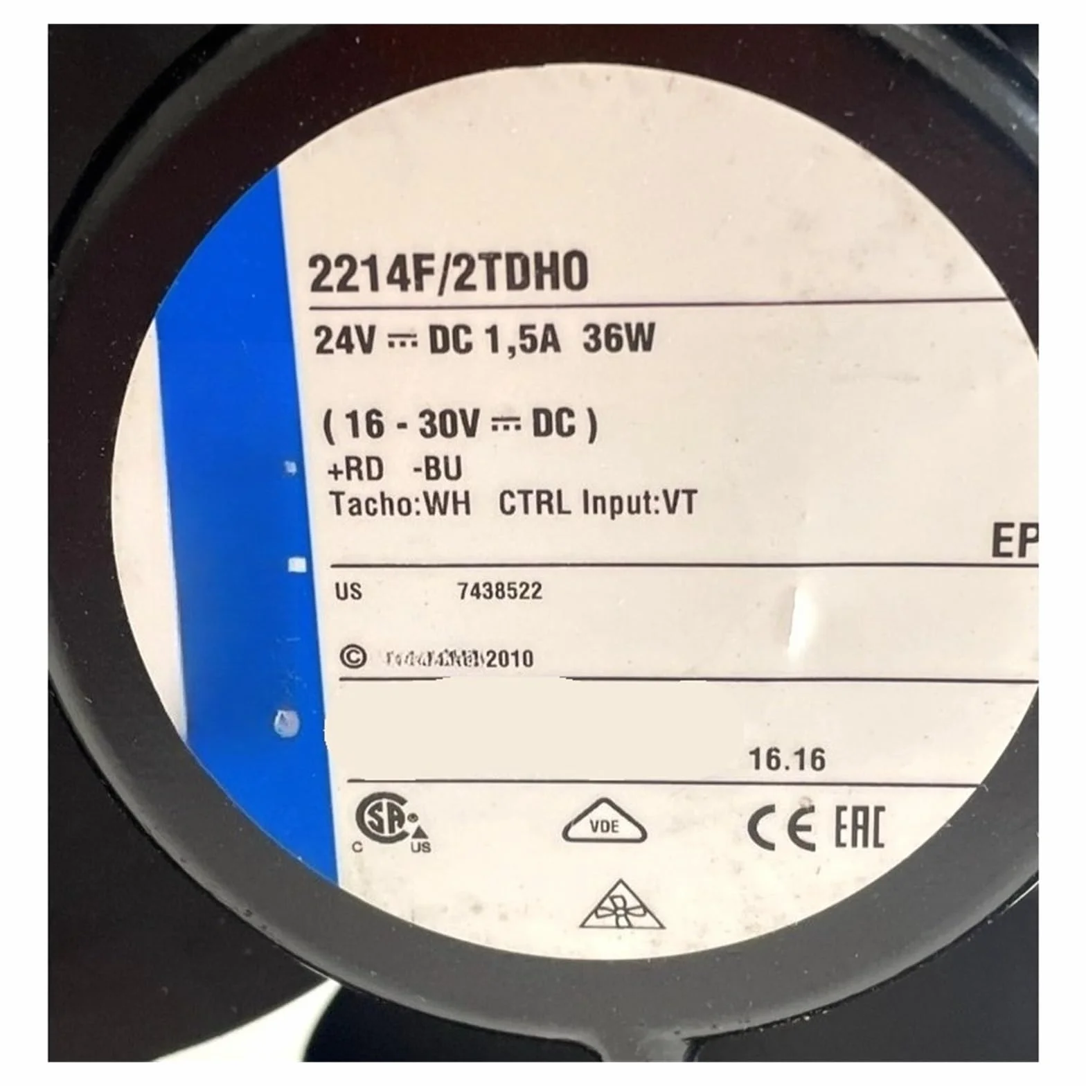 2214F/2TDHO 2214F/2TDHHO 2214F/2TDHOU 24V36W Ventilatore(2214F 2TDHOU)