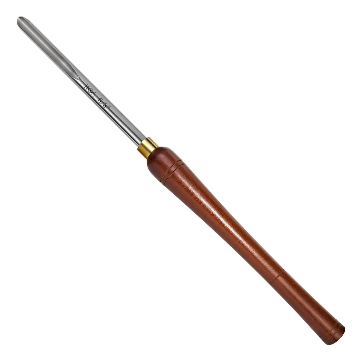 16 mm Utensili di Tornitura per Legno di Scalpelli per Legno con Lama in Acciaio ad Alta velocità HSS, Impugnatura Comoda, per Progetti di Intaglio di Mobili