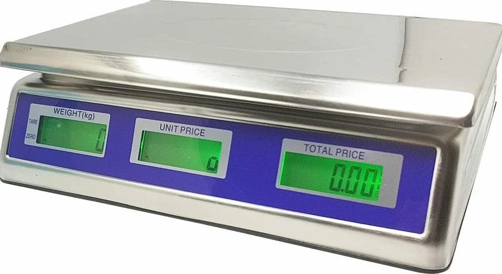 Bilancia Elettronica Professionale da Banco in Acciaio Inox Digitale 40 kg 2 g