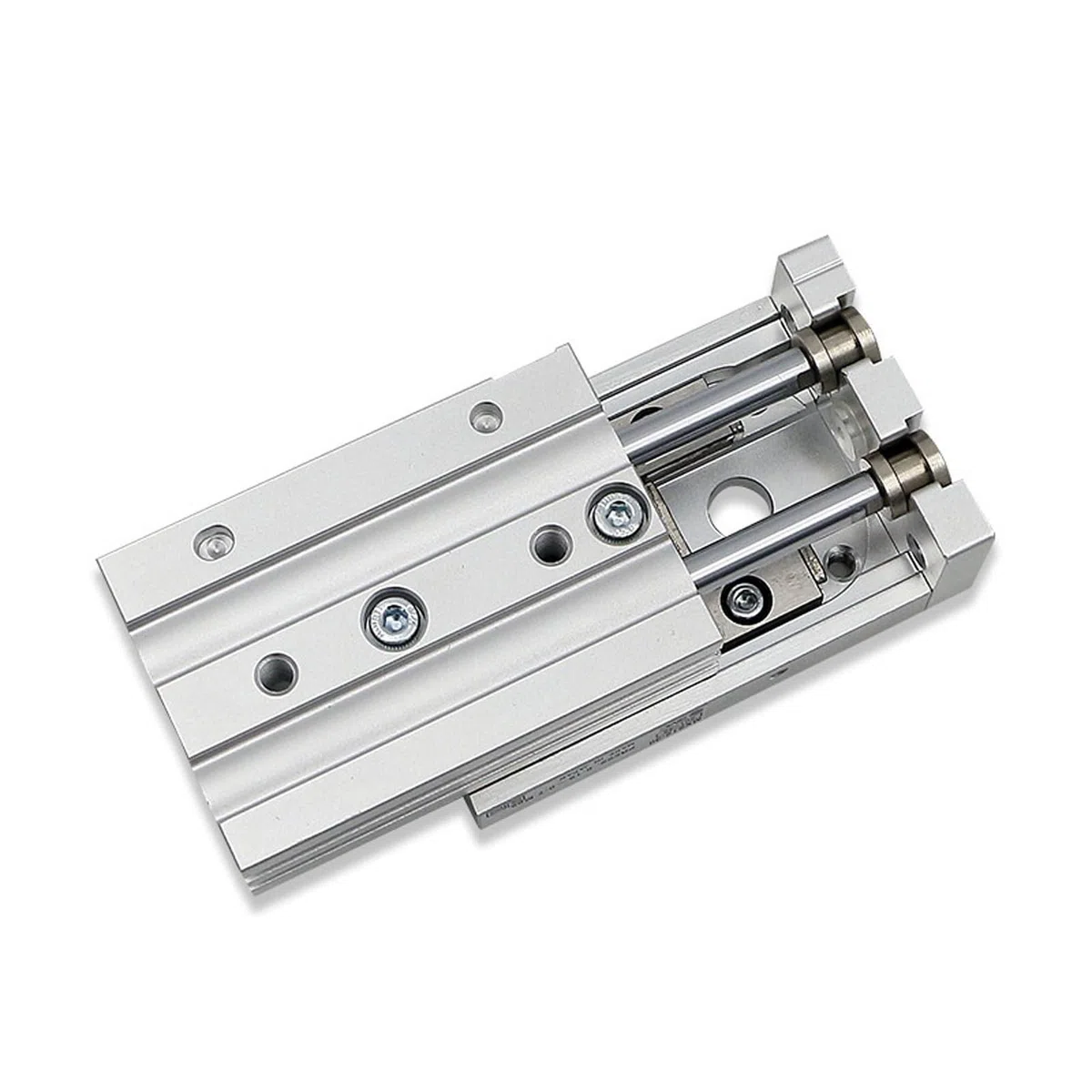 Bombola pneumatica MXS6-10 MXS6-20 MXS6-30 MXS6-40 MXS6-50 MXS8-10 MXS8-20 MXS8-30 MXS8-40 MXS8-50 MXS8-75 Cilindro pneumatico di scorrimento su rotaia A AS (Color : MXS8-10)