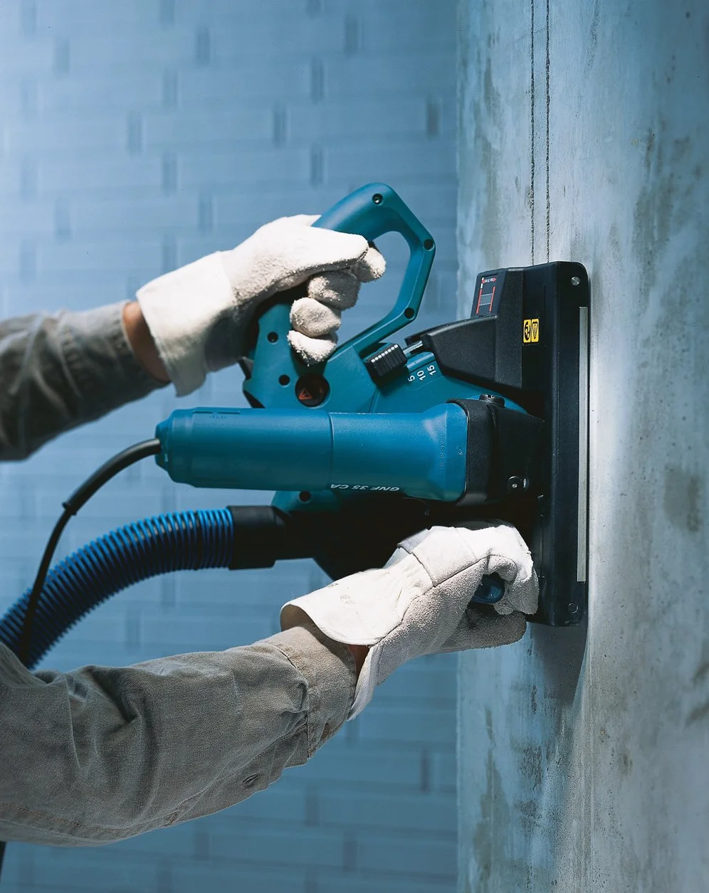 Bosch Professional Fresatrice per Scanalature Gnf 35 Ca (Motore da 1.400 Watt, Ø Disco: 150 Mm, 7 Rondelle Distanziatrici, in Valigetta)