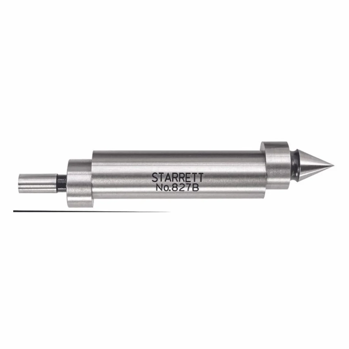 Starrett 827B Cercatore bordo doppio fine contatto a punta 0.5" diametro corpo 0.2" diametro contatto