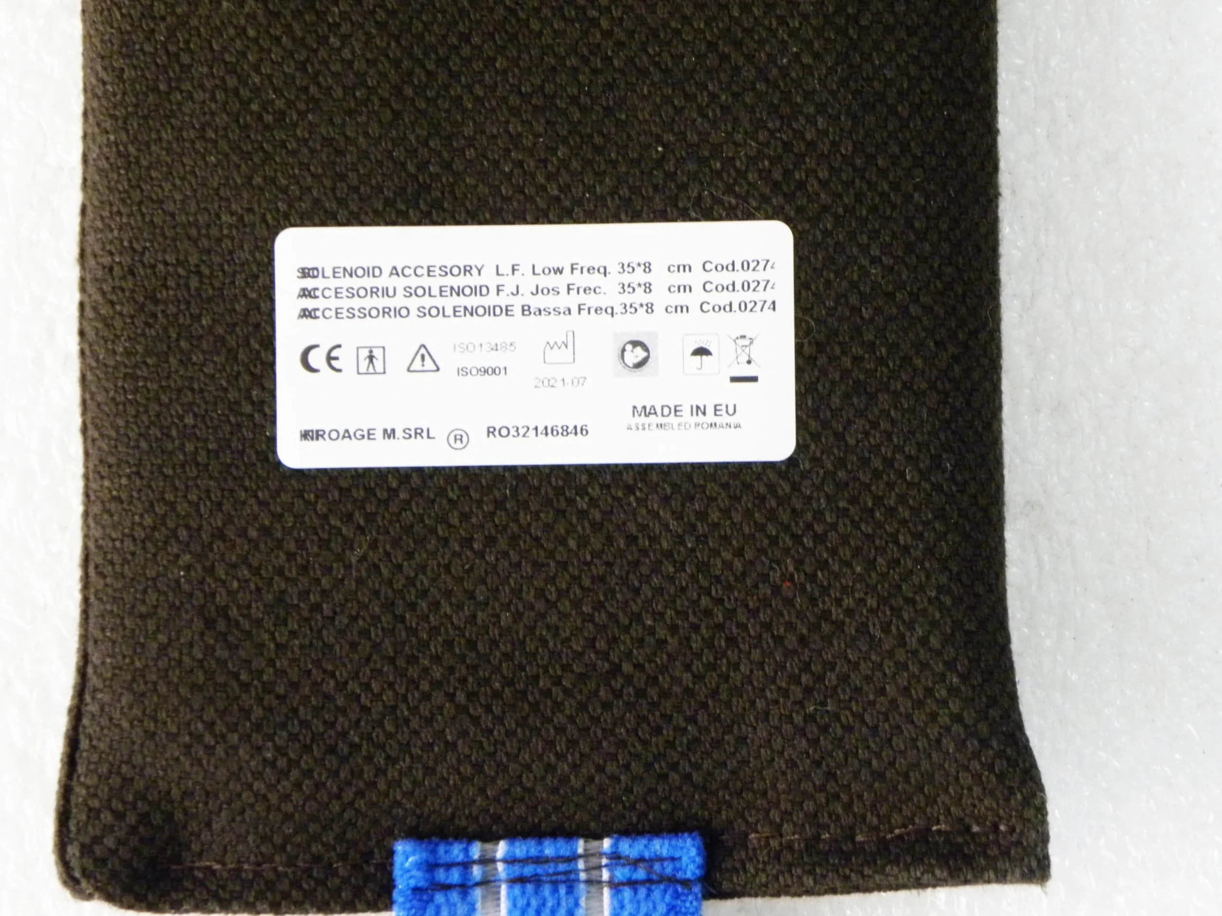 MagnetoTer. CEMP Alta-Bassa Frequenza set doppia fascia 1HF+1BF cod.0109-1 (come in foto)