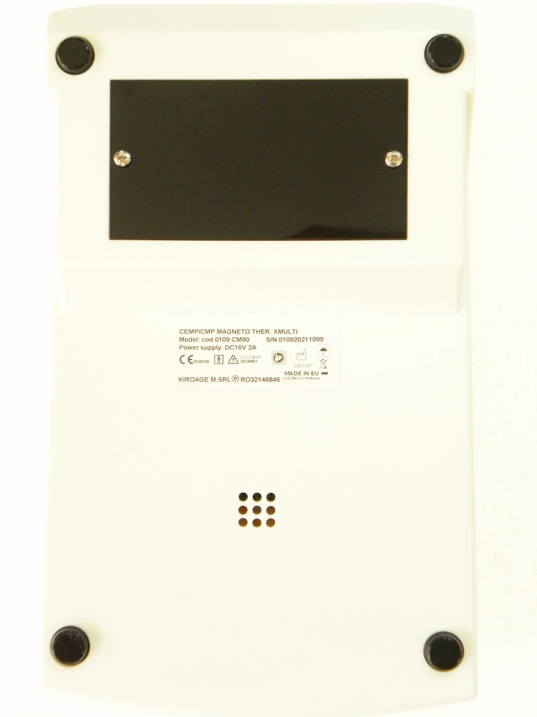 MagnetoTer. CEMP Alta-Bassa Frequenza set doppia fascia 1HF+1BF cod.0109-1 (come in foto)