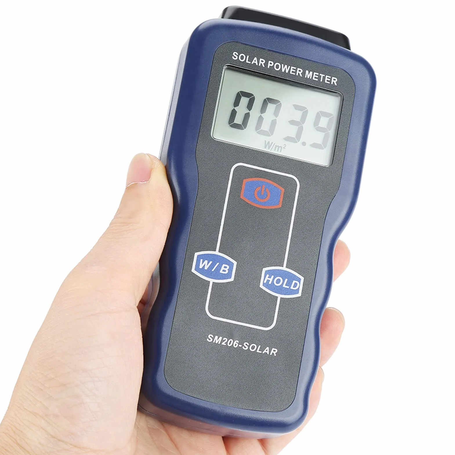 SM206 Digital Solar Power Irradiance Meter Sun Light Radiation Tester